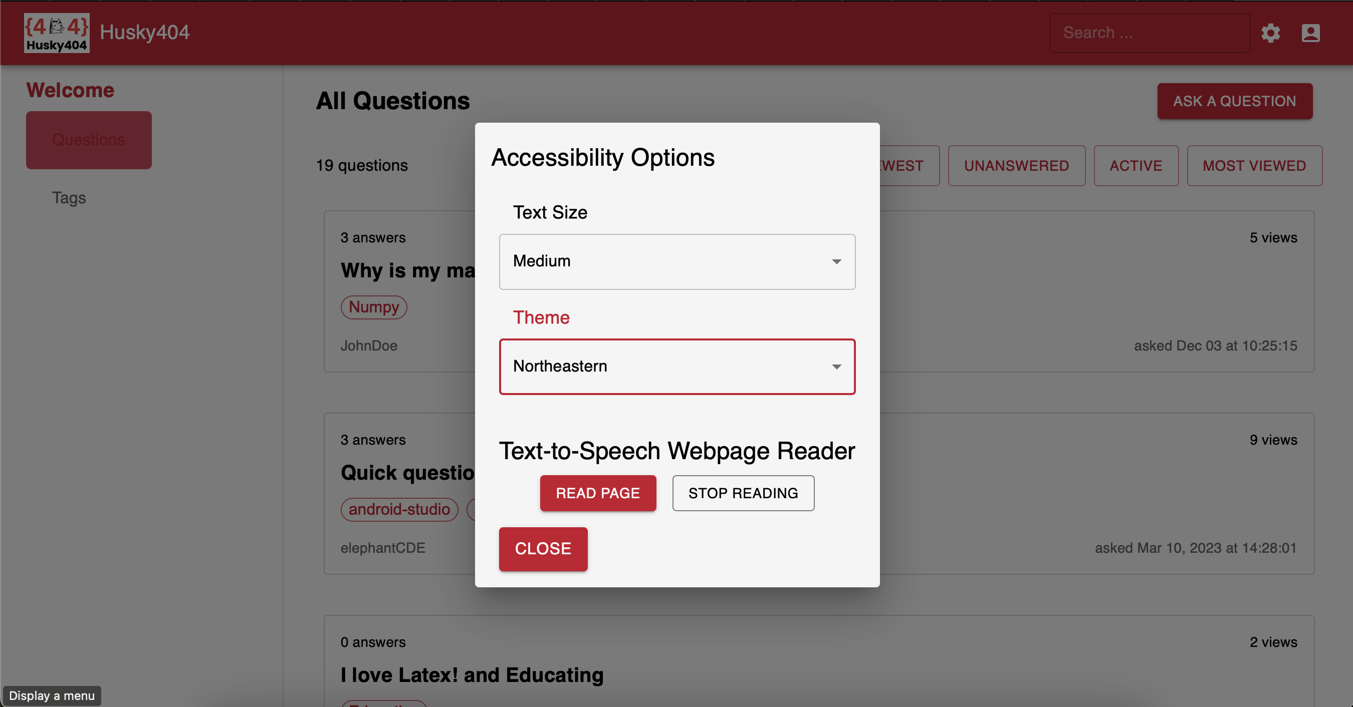 Husky404 screenshot 4